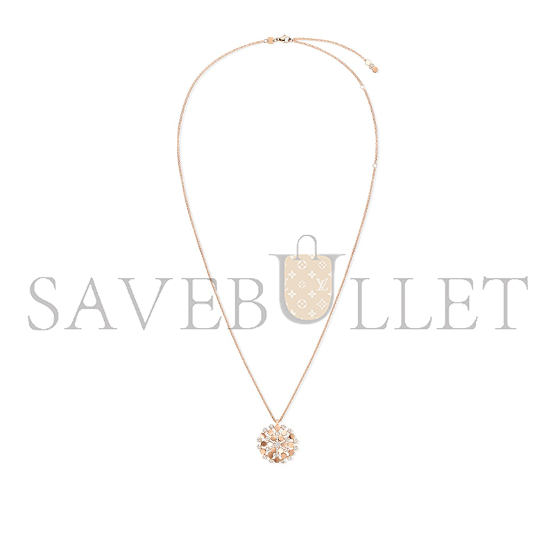 Chavm*T BEE DE Chavm*T NECKLACE 18K ROSE GOLD D1am0ndS 085404